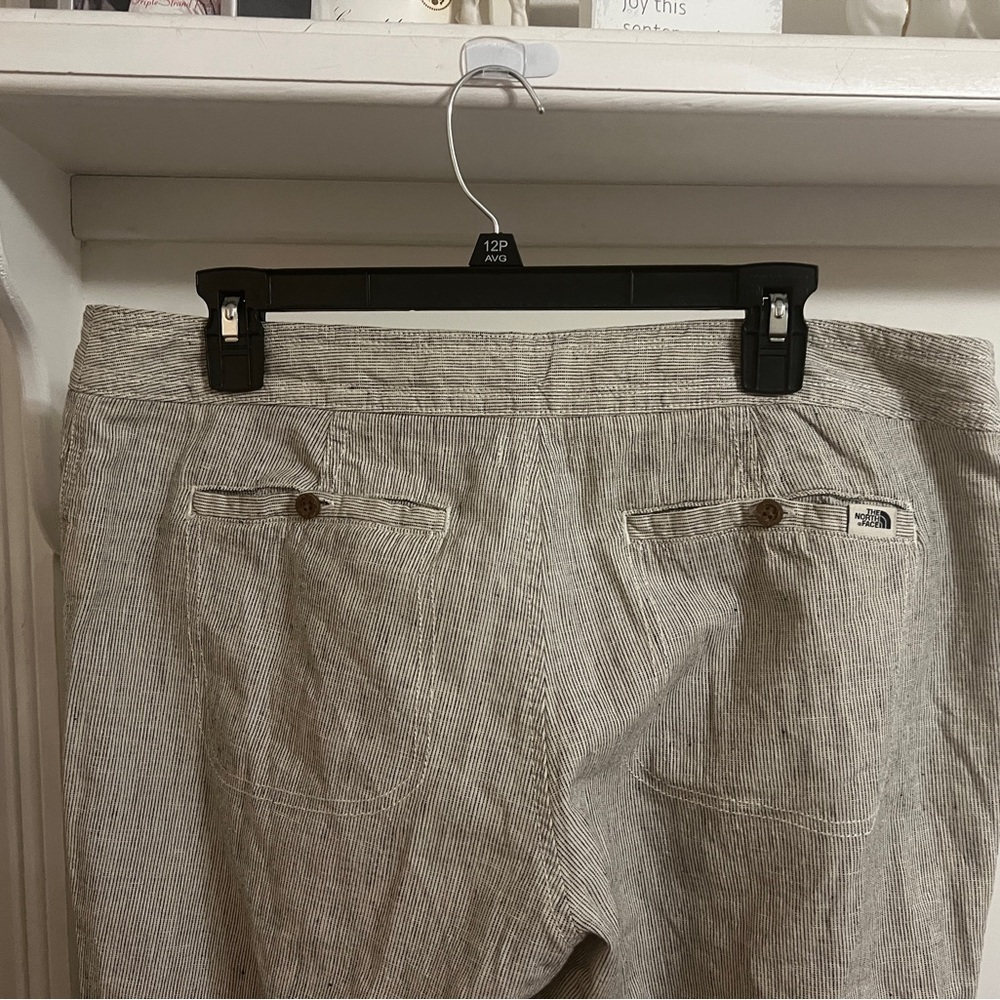 final price The North Face Women’s Sz 14 Creme Linen Drawstring - Picture 5 of 8